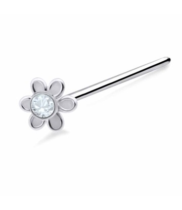 Flowery Straight Nose Stud NSKA-801